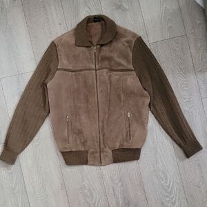 C&A Vintage Suede/Sweater Jacket